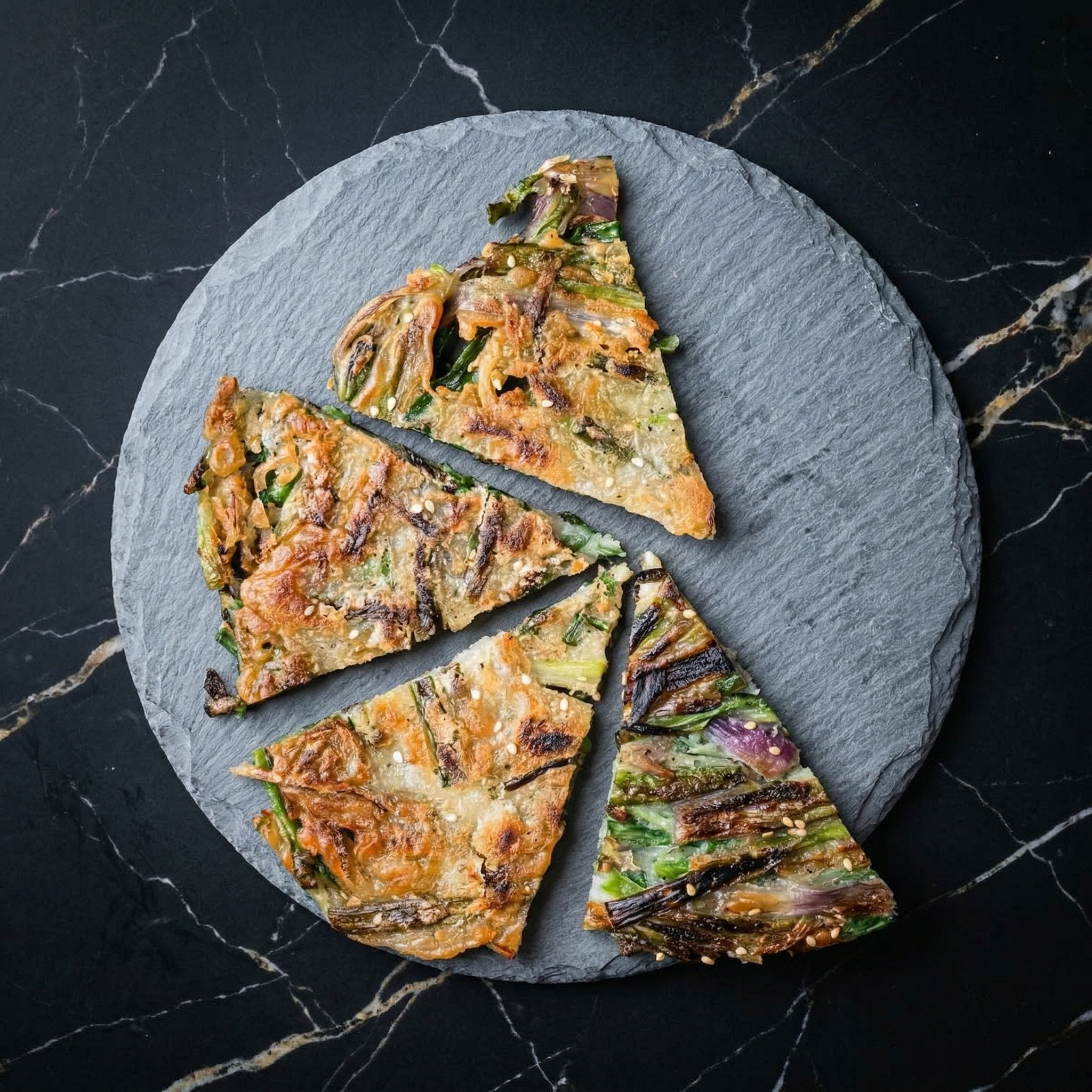 Pajeon (Korean Scallion Pancake)